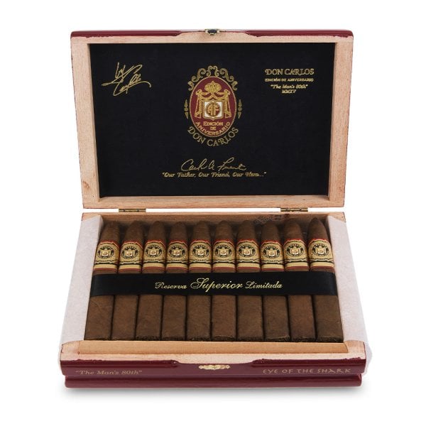 Arturo Fuente Don Carlos Edicion de Aniversario 80th Eye of the Shark 阿圖羅·富恩特 唐·卡洛斯80週年鯊魚之眼